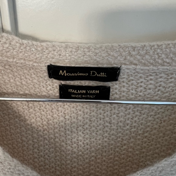 Massimo Dutti Italian Yarn Scoop Neck Sweater - Picture 6 of 12